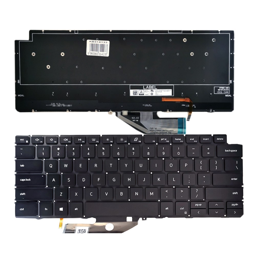 Keyboard DELL XPS 13: 7390, 9730, 9780